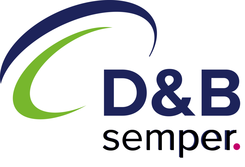 Logo von D&B.