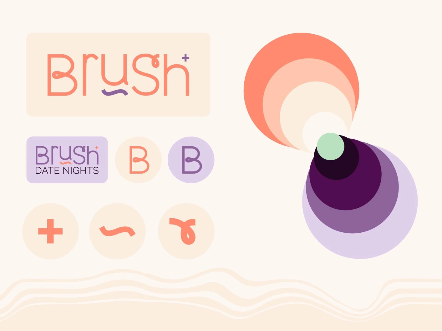 Logo and image of Brush, a branding project for the self-employed Anna Kniaz, which was created for her by Komsulting.