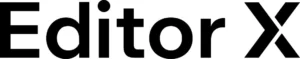 Logo of Editor X, a website development tool