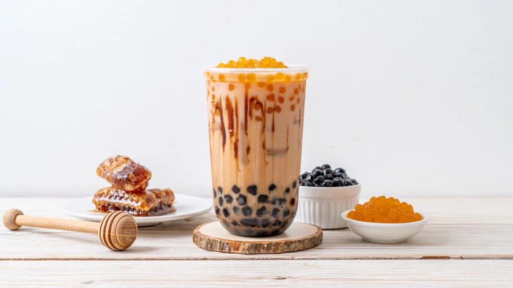 Erfrischender Bubble Tea